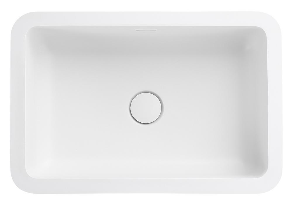 Bella Vista Thalios Undermount Basin 530 x 360 x 168mm Matte White
