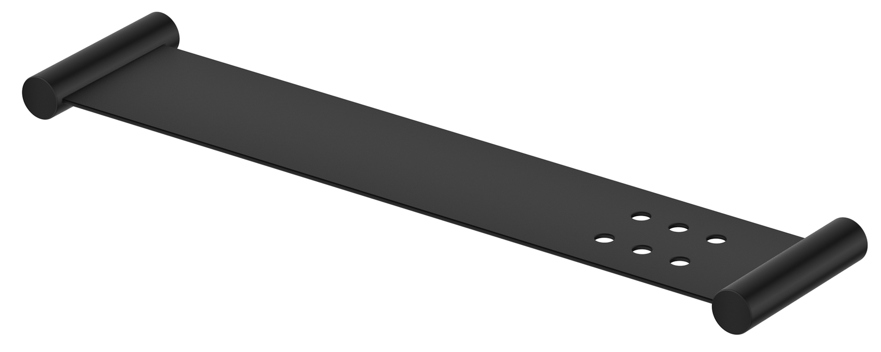 Mica Stainless Shelf - 400mm - Black