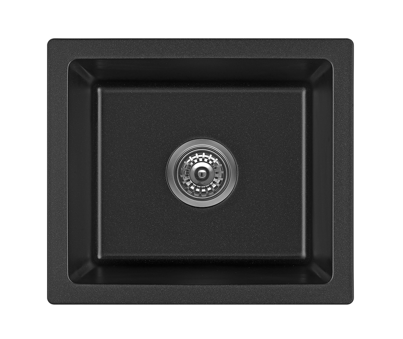Bella Vista Fomos Sink 460 x 410mm Black