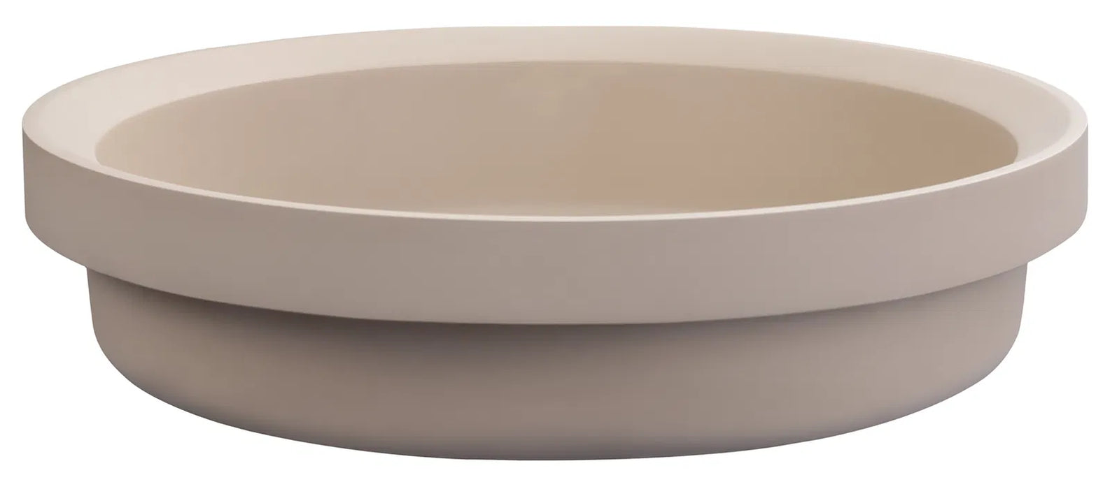 Bella Vista Calypsa Semi-Inset Basin 430 x 430 x 135mm Latte