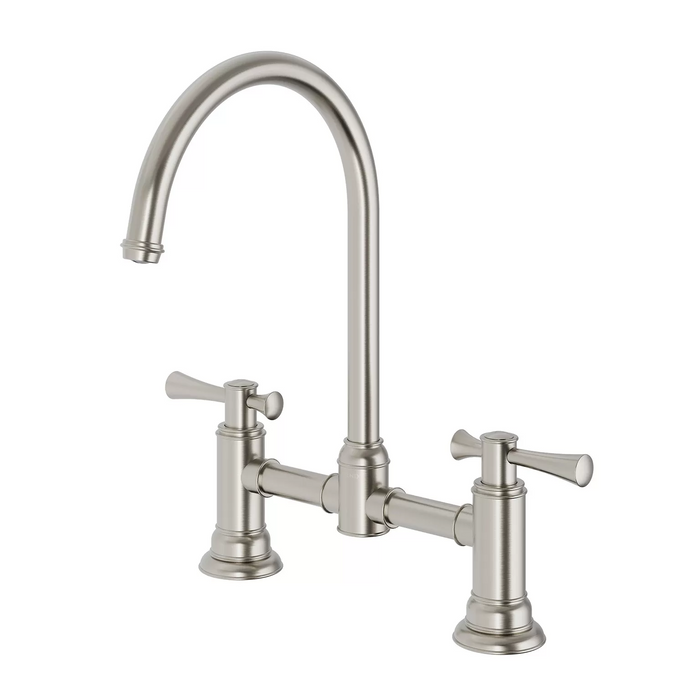 Phoenix Cromford Exposed Sink Set, Brushed Nickel