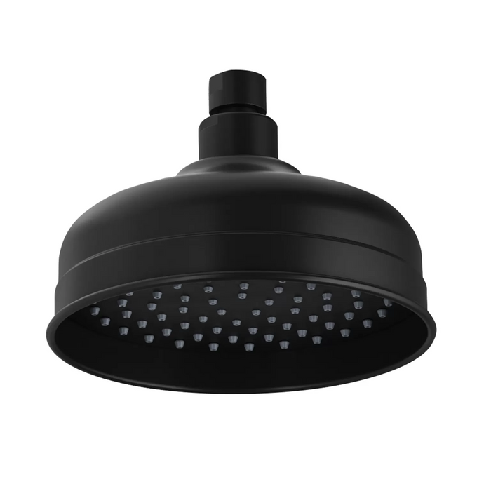 Phoenix Cromford Shower Rose, Matte Black