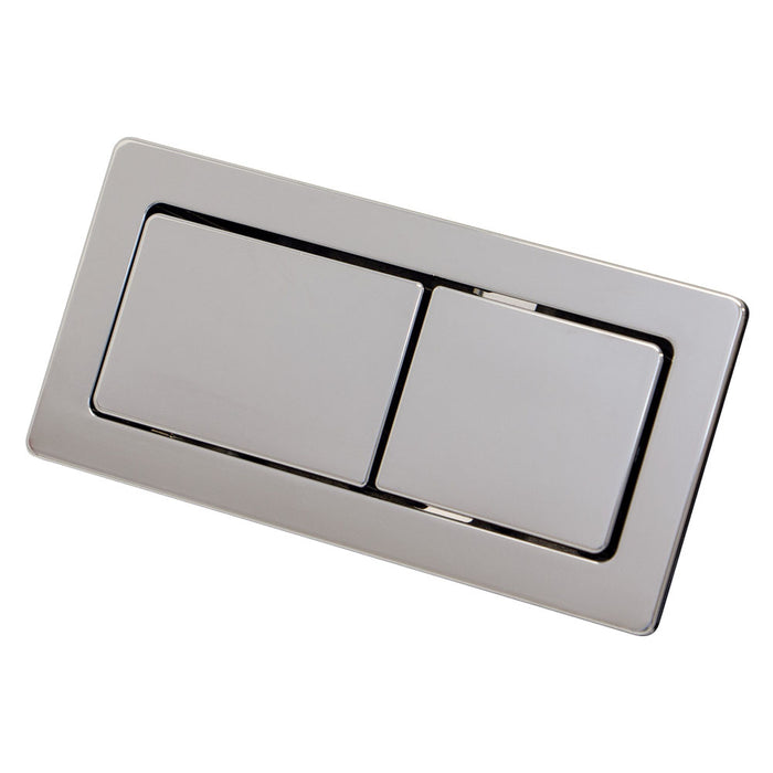 Fienza Rectangular Flush Button Chrome