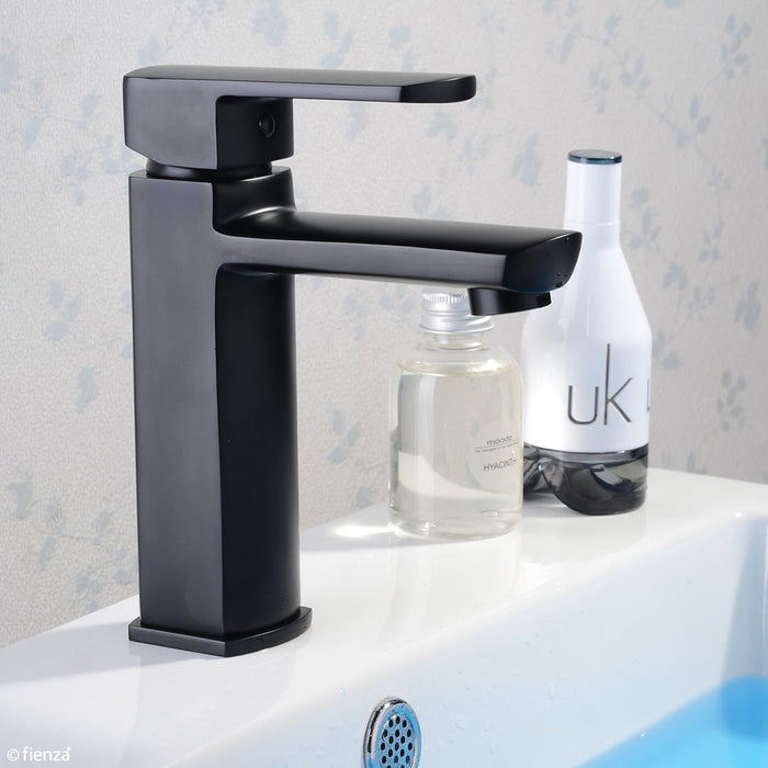 Fienza Koko Basin Mixer - Matte Black | Yeomans