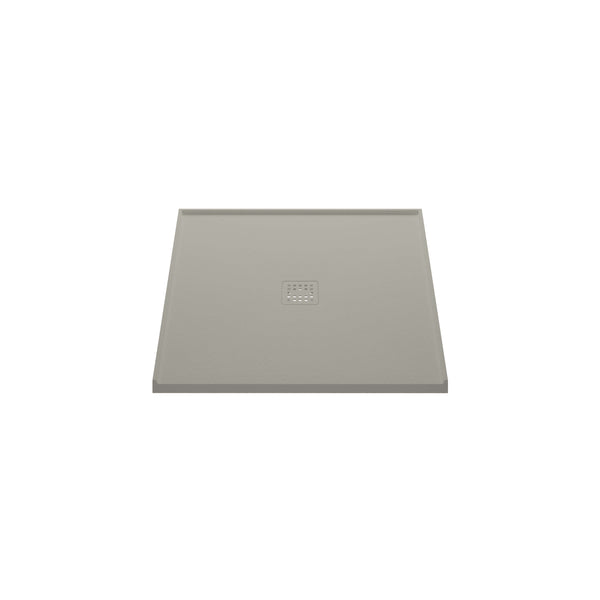 Domus Living 912x912 Pietra Grigio Ash Shower Floor - 3 Lips - Alcove