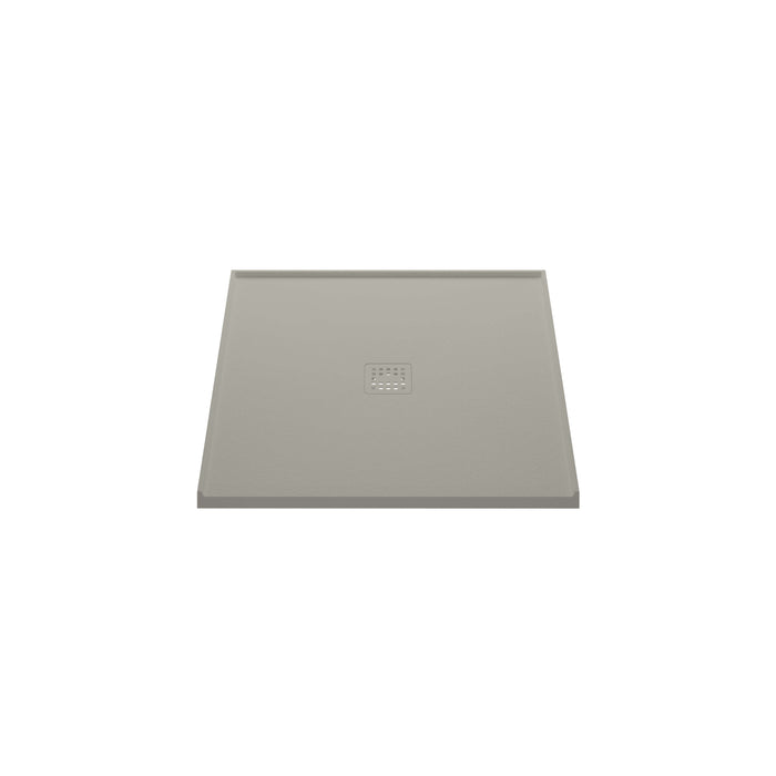 Domus Living 912x912 Pietra Grigio Ash Shower Floor - 3 Lips - Alcove