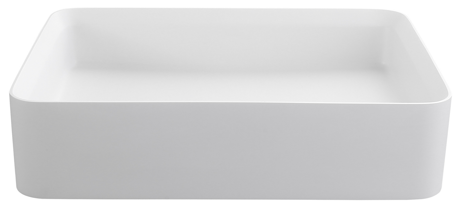 Bella Vista Astera Basin 500 x 360 x 120mm Matte White