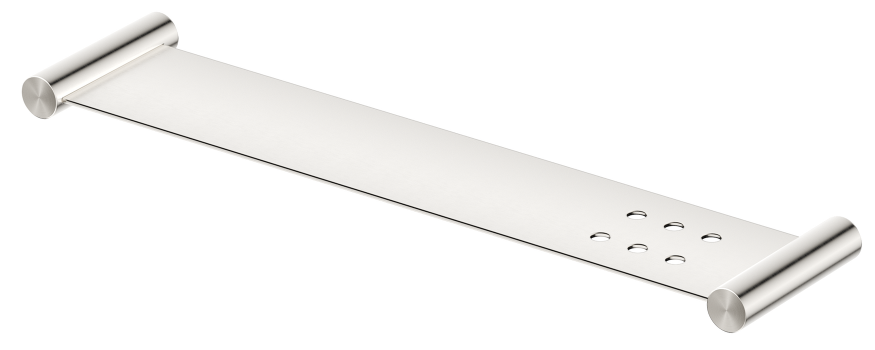 Mica Stainless Shelf - 400mm - Brushed Nickel