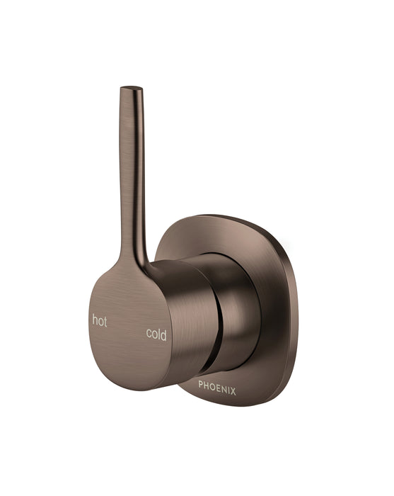 Phoenix Vask SwitchMix Shower / Wall Mixer Pin Up  Brushed Bronze