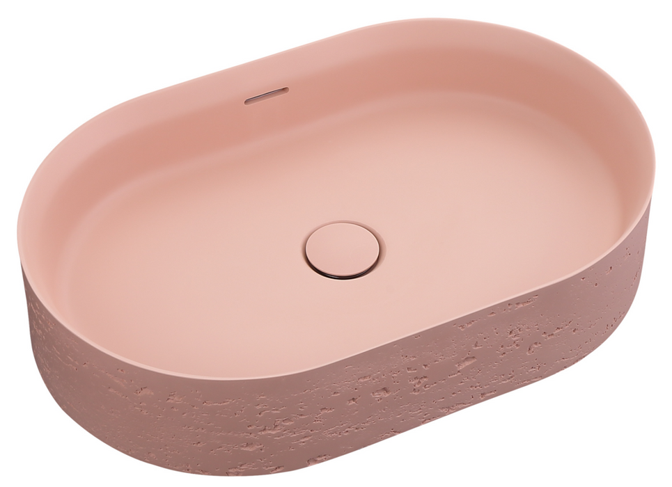 Bella Vista Idra Basin 580 x 380 x 120mm Rose