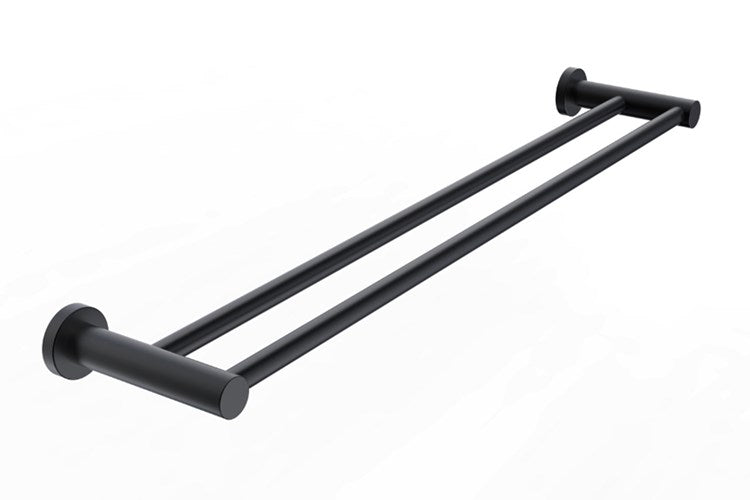 ADP Soul Double Towel Rail 600mm Matte Black