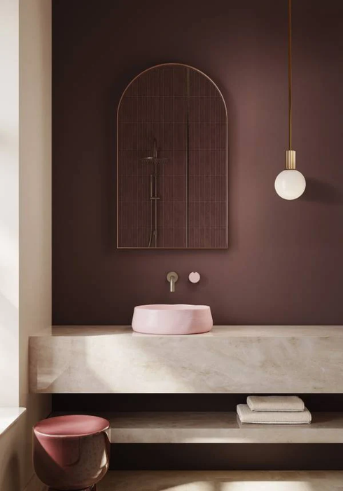 Meir X Nood Co. Alchemy Progressive Combination Wall Mixer Lustre Bronze / Olive