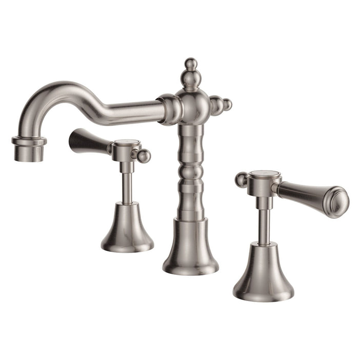 Fienza Lillian Lever Basin Set, Brushed Nickel LF