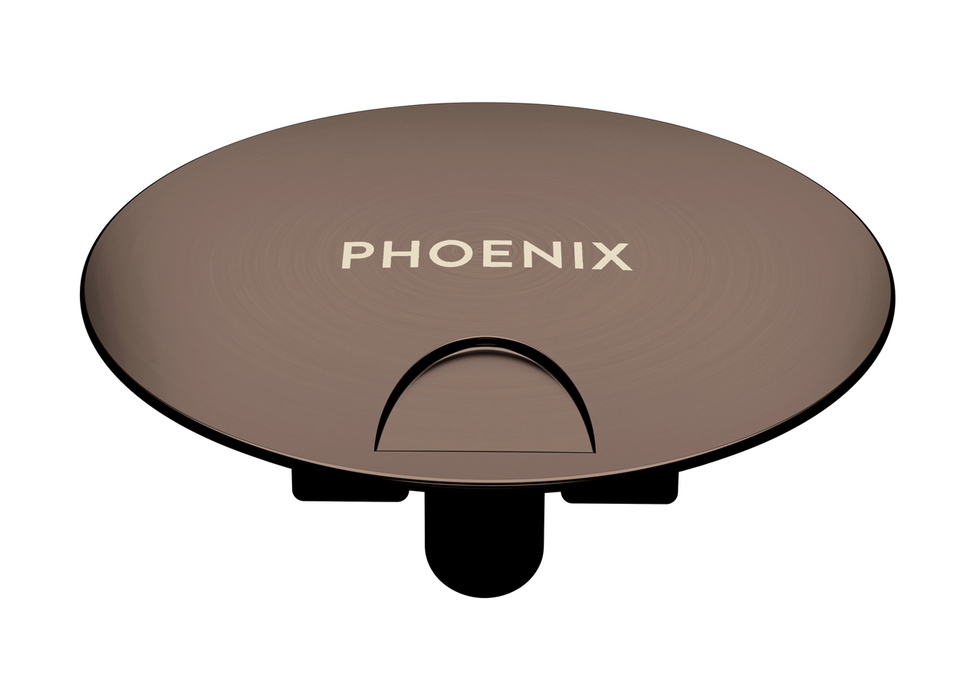 Phoenix 50mm Waste Cover Brushed Bronze