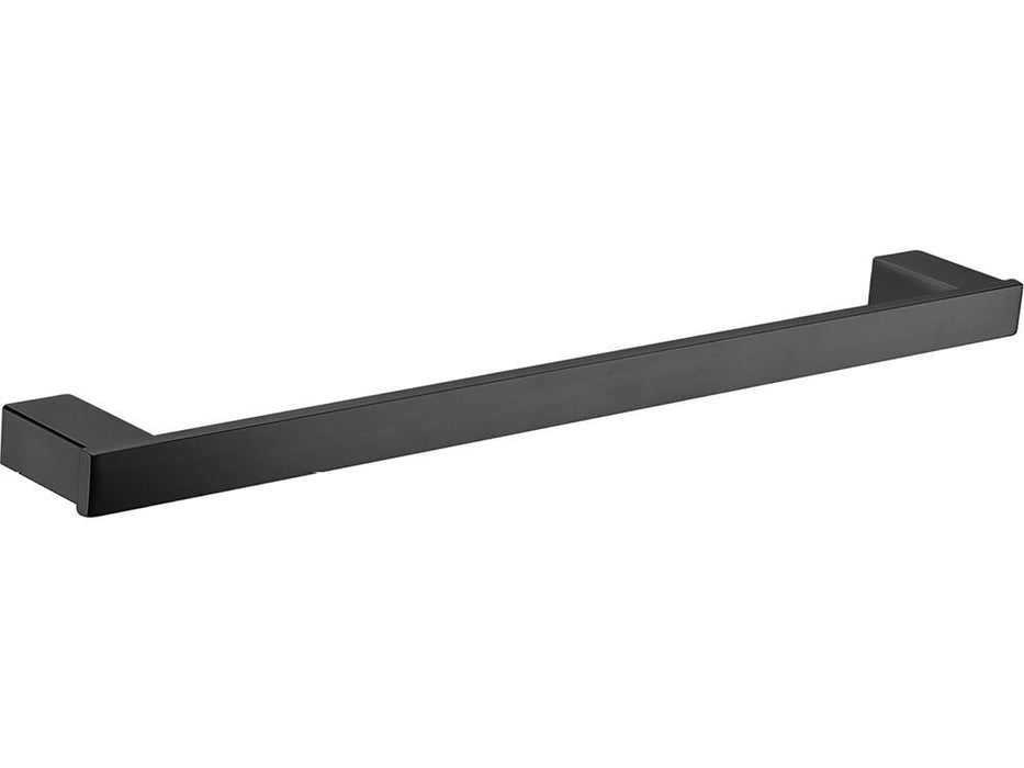 KOKO Single Towel Rail 810mm Matte Black