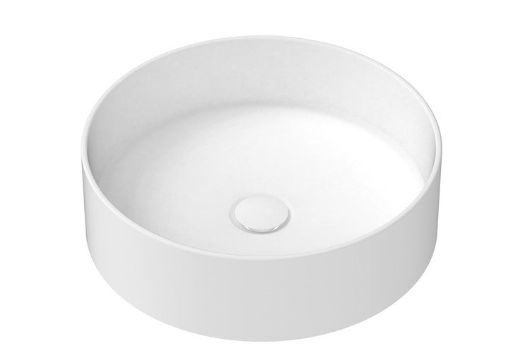 Adp Robbie Above Counter Basin, Matte White