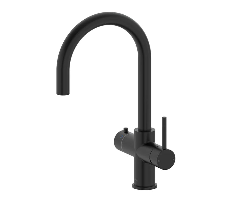 Peppy Taps 4 in 1 - Boiling, Chilled Matte Black