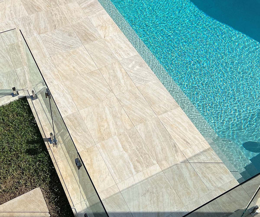 600x600x20mm Travara Beige Paver - Grip Finish [0.72m2]