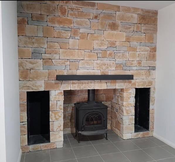 Veneer Stone Dry Stack Collection Natural Grey Corners [1 Linear Metre per Box]
