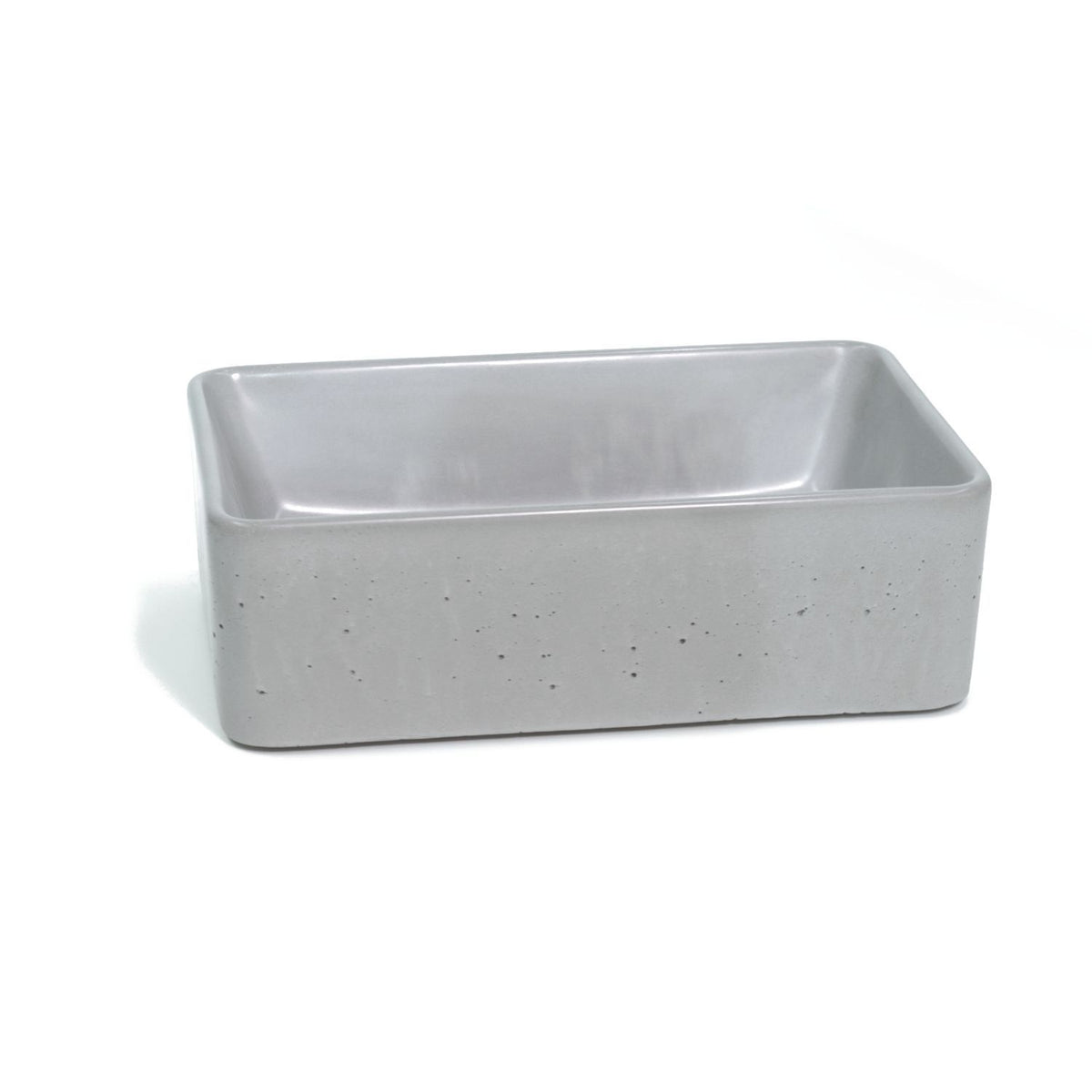 New Form Mini Rectangle Vessel Basin - Burgundy — Yeomans