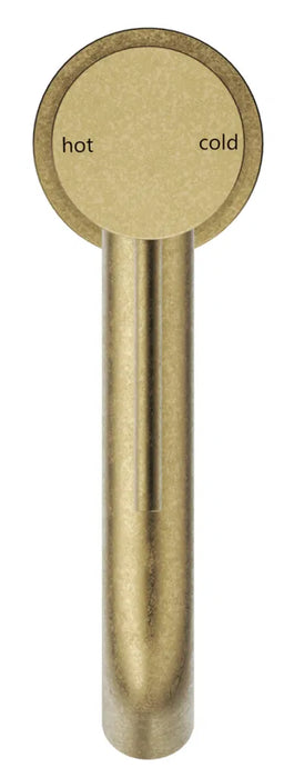 Bella Vista Mica LVB Basin Mixer (Curved Spout) Living Brass
