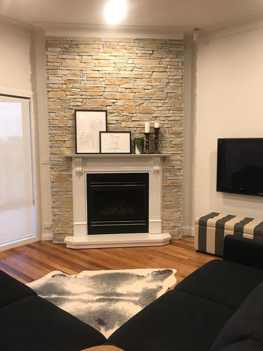 Veneer Stone Ledgestone Collection Natural Grey [0.55m2 per Box]