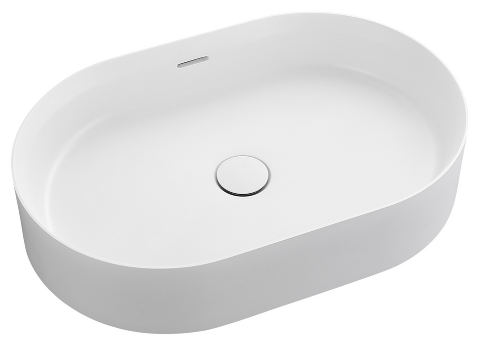 Bella Vista Idra Basin 580 x 380 x 120mm Matte White