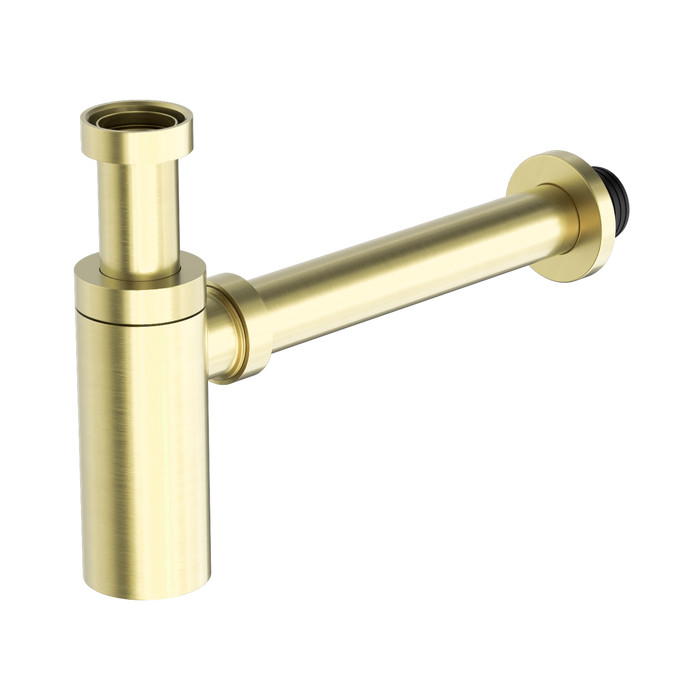 40mm Round Bottle Trap - Brushed Gold