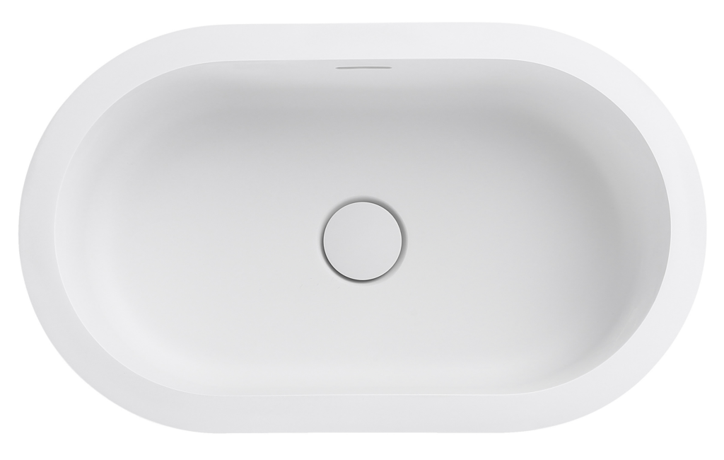 Bella Vista Doros Undermount Basin 530 x 320 x 168mm Matte White