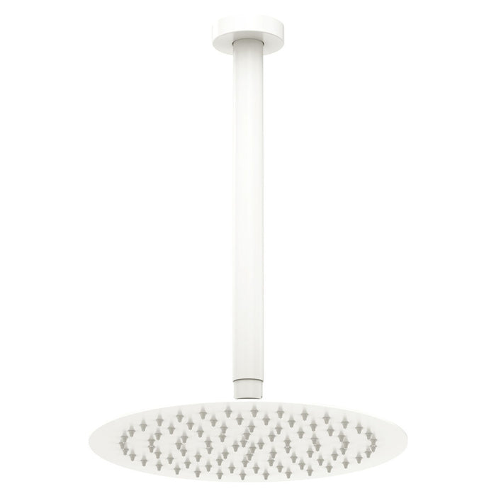 Fienza Kaya Shower Ceiling Dropper Set, Matte White