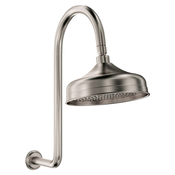 Fienza Lillian Shower Arm and Head Set, Brushed Nickel