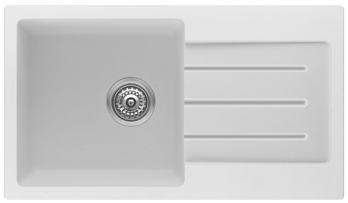 Bella Vista Fomos Sink 770 x 440mm White