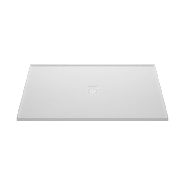Domus Living 912x1520 Pietra Bianco Shower Floor - 3 Lips - Alcove