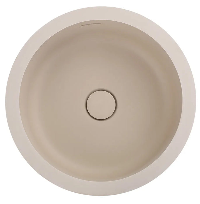 Bella Vista Kalos Undermount Basin 400 x 400 x 155mm Latte