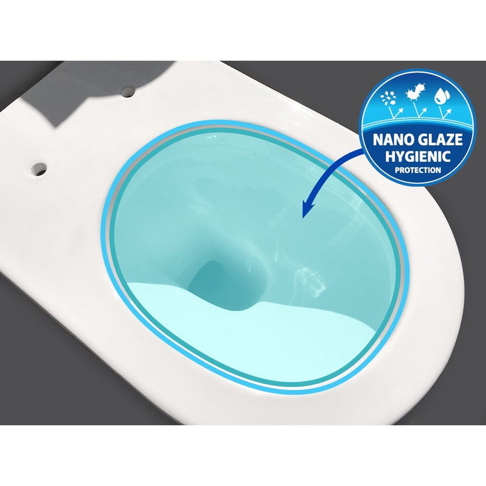 Fienza Empire S-Trap 90-160 BTW Toilet Suite 4-Star (4.5L/3L)