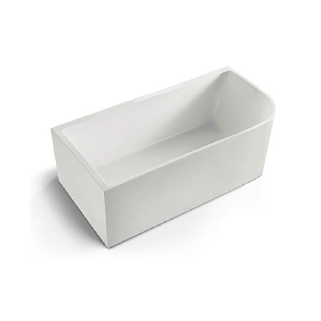 BNK Modica 1700 Acrylic Left Hand Corner Bath - Gloss White