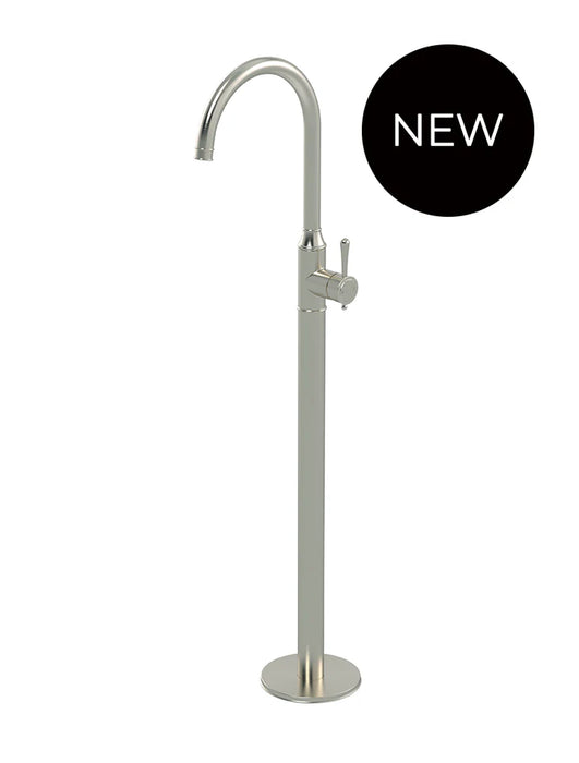 Meir Harrington Freestanding Bath Filler Brushed Nickel
