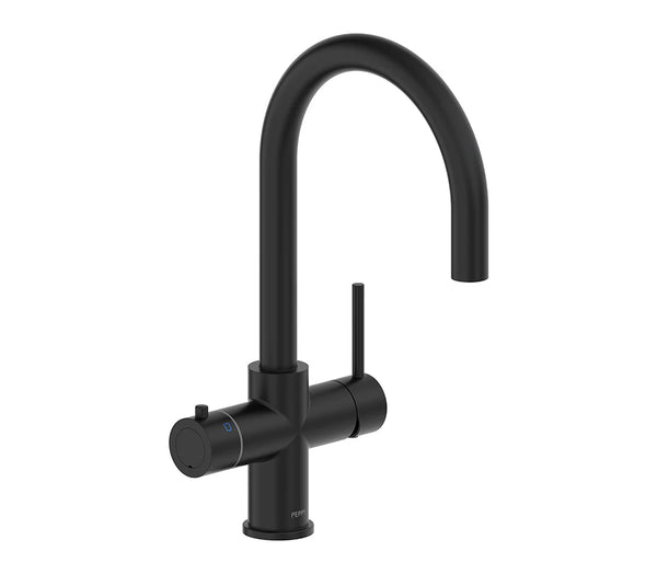 Peppy Taps 4 in 1 - Boiling, Chilled Matte Black