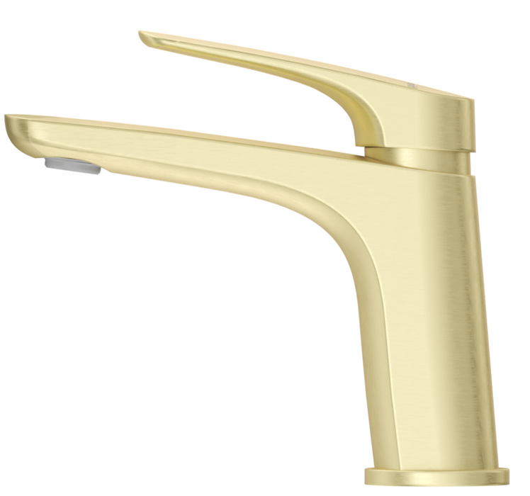 Bella Vista Kaza Basin Mixer French Gold