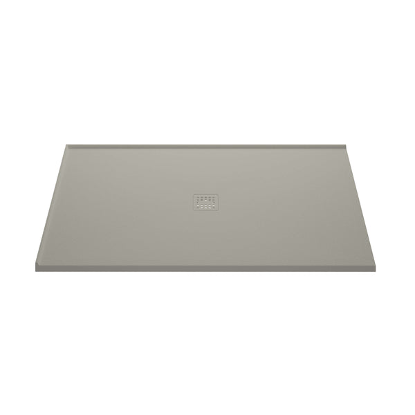 Domus Living 912x1520 Pietra Grigio Ash Shower Floor - 2 Lips - Left Corner