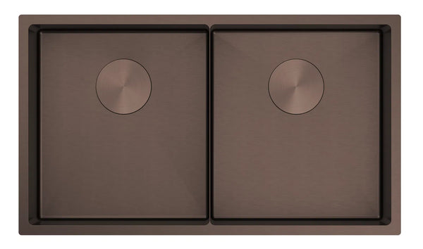 Bella Vista Luminare Sink 760 x 440mm - Double Bowl Dusk Bronze