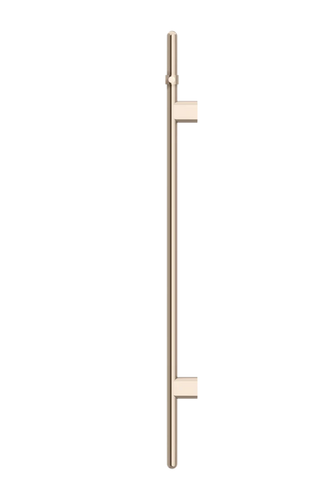 Meir Heated Vertical Towel Rail, Champagne
