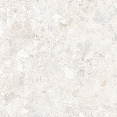 600x600 Robusta Terrazzo Light Matt Porcelain Tile P3 [1.44m2]
