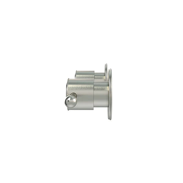Meir Harrington Wall Tap Set with Lever Handle Brushed Nickel