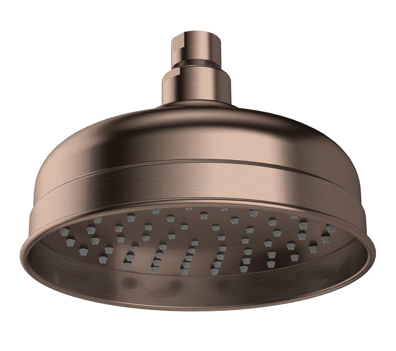 Phoenix Cromford Shower Rose Brushed Bronze