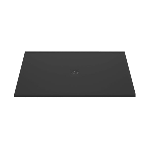 Domus Living 912x1520 Pietra Nero Shower Floor - 2 Lips - Right Corner