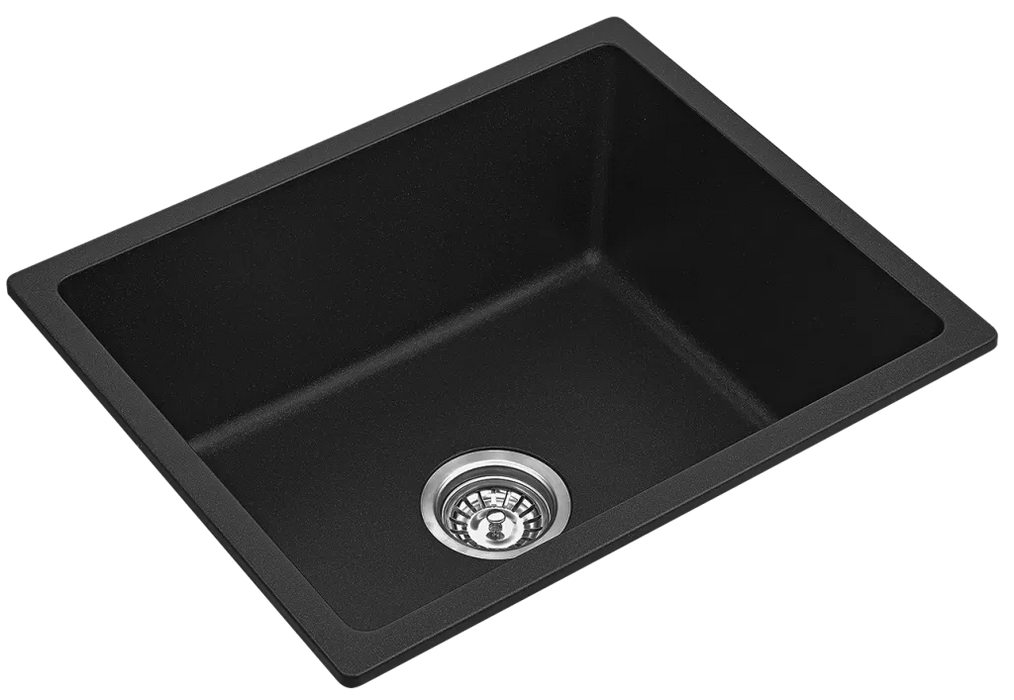 Bella Vista Fomos Sink - 550 x 450mm Black