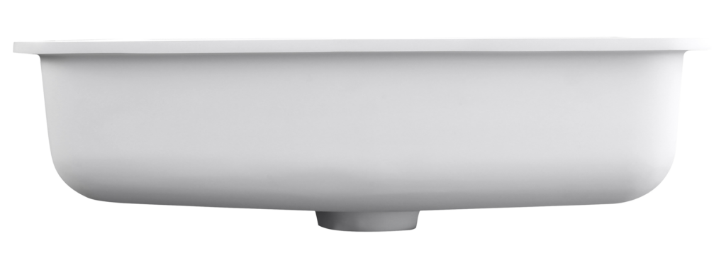 Bella Vista Thalios Undermount Basin 530 x 360 x 168mm Matte White