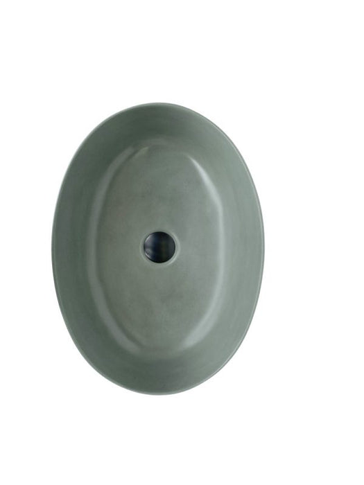 New Form Grand Oval Vessel Basin  - Blush Pink