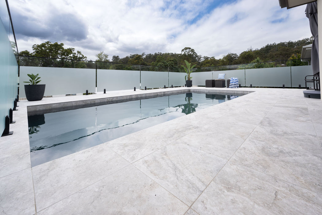 600x600x20mm Travara Rustic Grey Paver - Grip Finish [0.72m2]
